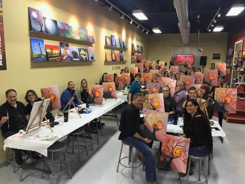 9 Painting And Wine Classes Around Buffalo Where You're Guaranteed To Have Way Too Much Fun
