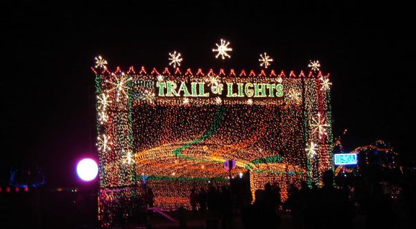 Take An Enchanting Winter Walk Through The Trail Of Lights In Texas