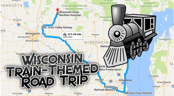 This Dreamy Train-Themed Trip Through Wisconsin Will Take You On The Journey Of A Lifetime