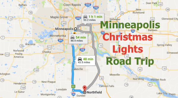 The Christmas Lights Road Trip Around Minneapolis That’s Nothing Short Of Magical