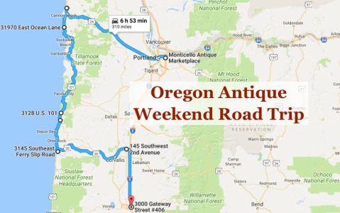 Here's The Perfect Weekend Itinerary If You Love Exploring Oregon's Best Antique Stores