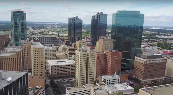 What This Drone Footage Caught In Dallas – Fort Worth Will Drop Your Jaw