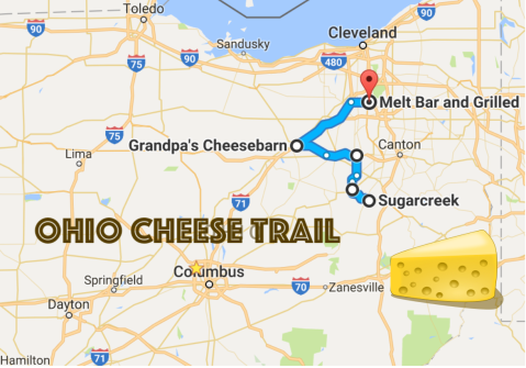 Take This Cheese Trail Through Ohio For A Truly Scrumptious Day Trip 