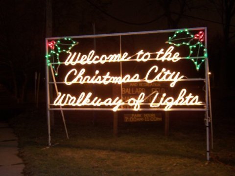 Take An Enchanting Winter Walk Through Christmas City In Indiana