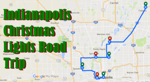 The Christmas Lights Road Trip Around Indianapolis That's Nothing Short Of Magical