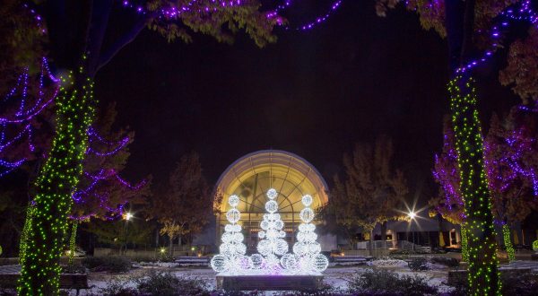 Take An Enchanting Winter Walk Through The Botanical Garden In Missouri