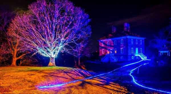 The Magical Maryland Garden That Comes Alive With Light Each Winter
