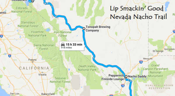 Nacho Lovers Will Go Crazy For This Lip Smackin’ Good Nevada Nacho Trail