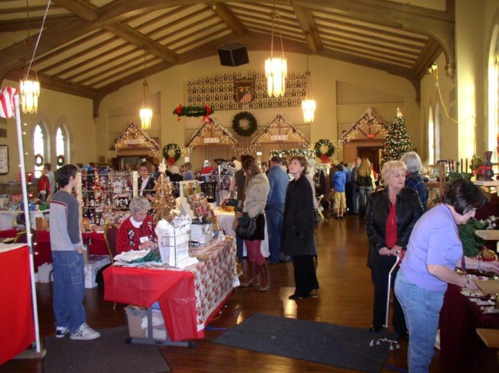 German Christmas market in Oklahoma