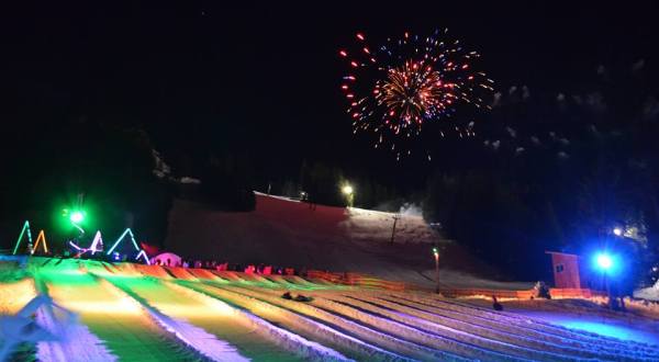 This Epic Snow Tubing Hill Near Portland Will Give You The Winter Thrill Of A Lifetime
