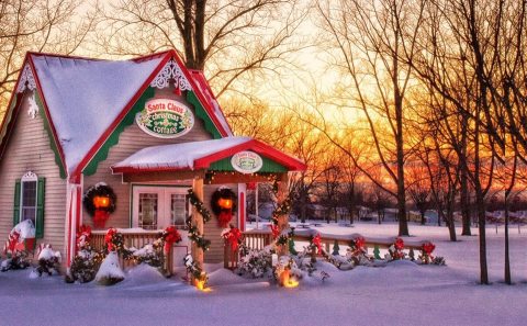 A Trip To This Magical Christmas Cottage Near Buffalo Will Make You Feel Like A Kid Again