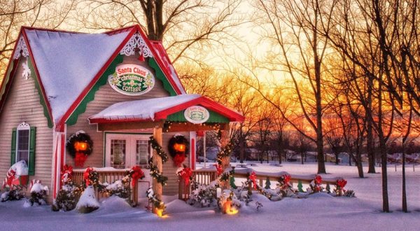 A Trip To This Magical Christmas Cottage Near Buffalo Will Make You Feel Like A Kid Again