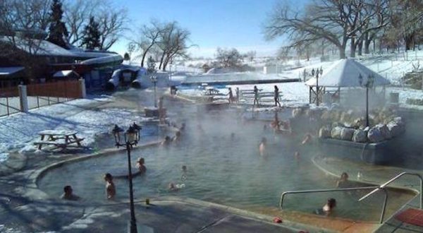Utah’s Naturally Heated Outdoor Pool Is All You Need This Winter