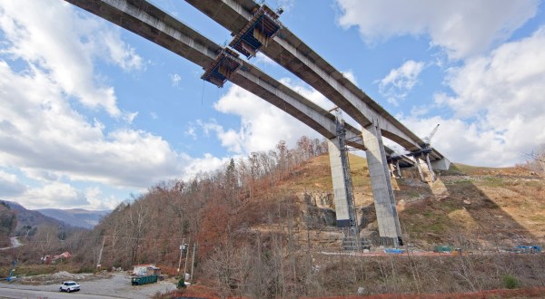 Take A Drive On The Tallest Bridge In Virginia For An Unforgettable Thrill