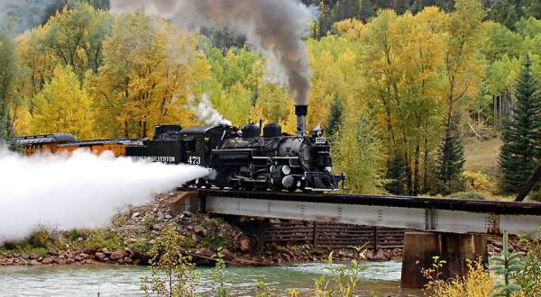 One Of The Most Unforgettable Vintage Train Routes in America Is Hiding Out Right Here In Colorado
