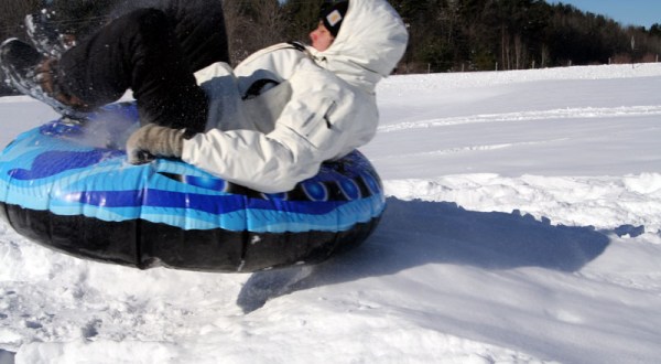 This Epic Snow Tubing Hill In Maine Will Give You The Winter Thrill Of A Lifetime