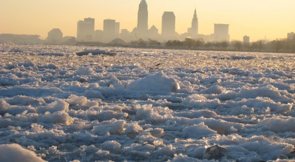 The Spectacular Winter Waterfront Hike Every Clevelander Must Take