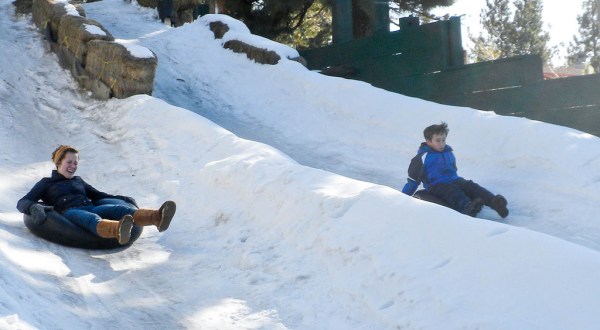 This Epic Snow Tubing Hill Around San Francisco Will Give You The Winter Thrill Of A Lifetime