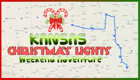Here's The Perfect Weekend Itinerary If You Love Seeing Kansas's Magical Christmas Lights