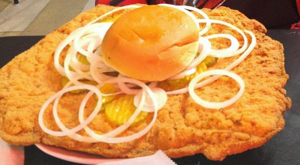 This Small Town Is Home To The Biggest And Baddest Tenderloin Sandwich In All Of Illinois