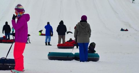 This Epic Snow Tubing Hill Near Cleveland Will Give You The Winter Thrill Of A Lifetime