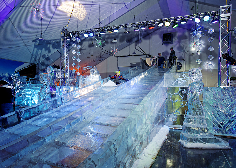 Frozen Ice Palace at the Short Hills Mall in NJ
