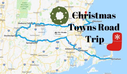 The Magical Road Trip Will Take You Through Massachusetts' Most Charming Christmas Towns