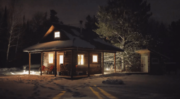 Plan A Trip To This Minnesota Cabin In The Woods For An Unforgettable Winter Vacation