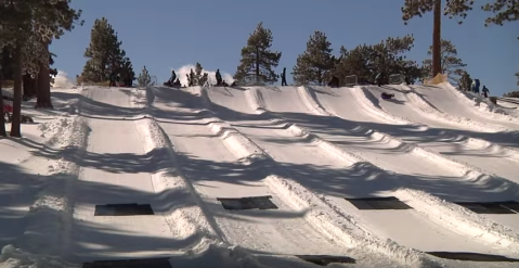 This Epic Snow Tubing Hill In Southern California Will Give You The Winter Thrill Of A Lifetime