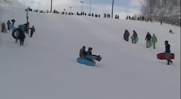 The One Epic Sledding Hill In Ohio That Will Make Your Winter Unforgettable