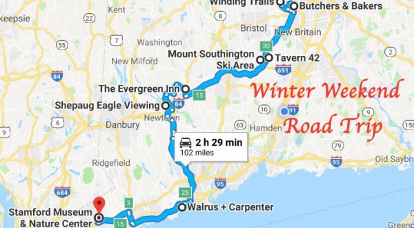 Here’s The Perfect Weekend Itinerary To Make The Most Out Of Winter In Connecticut