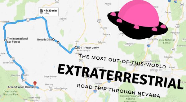 Take This Extraterrestrial Road Trip Through Nevada For An Out-of-This-World Adventure