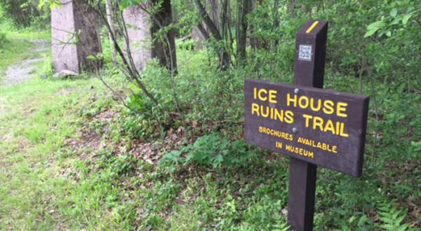 Journey Back In Time Along This Connecticut Trail That Leads To Some Incredible Ice House Ruins