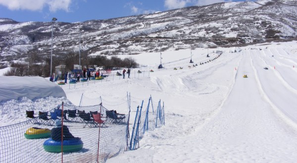 This Epic Snow Tubing Hill In Utah Will Give You The Winter Thrill Of A Lifetime