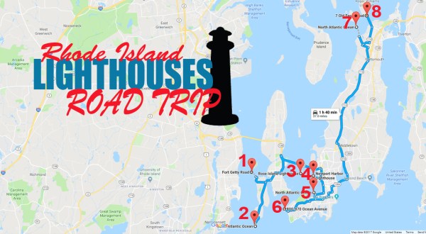 The Coastal Lighthouse Road Trip In Rhode Island You Simply Can’t Miss