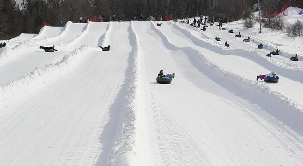 This Epic Snow Tubing Hill Near Boston Will Give You The Winter Thrill Of A Lifetime