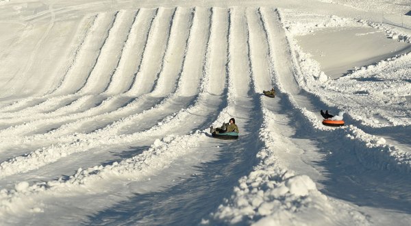 Take A Spin Down One Of The Best Snow Tubing Hills In West Virginia At Winterplace Ski Resort