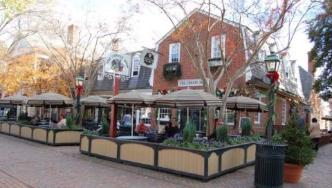 The Charming Shopping District In Virginia That You Can Get To By Train
