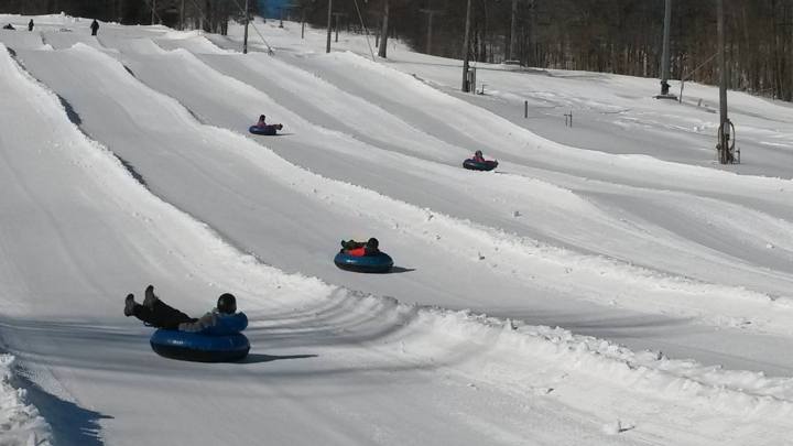 Winter Tubing