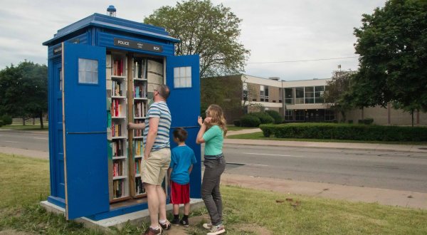 The Little Library In Detroit That’s Unlike Any Other In America