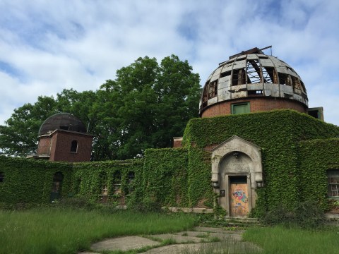 12 Haunting Photos Of Cleveland's Abandoned Astronomy Tower That Will Leave You In Awe