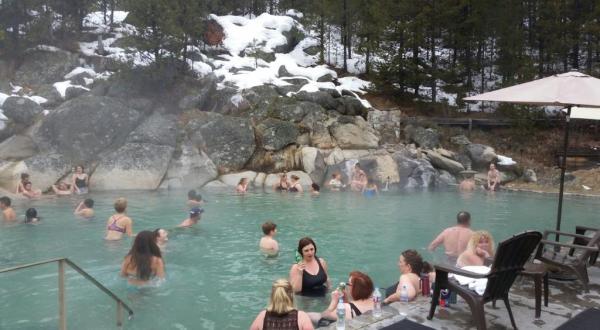 Idaho’s Naturally Heated Outdoor Pool Is All You Need This Winter