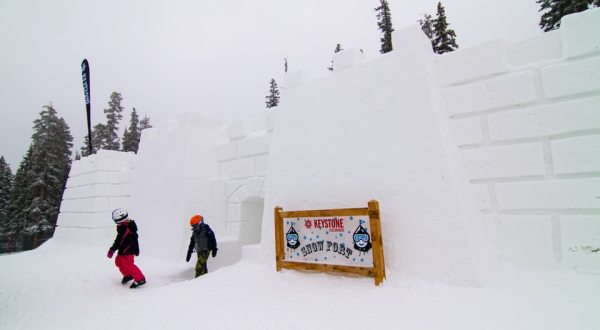 This Epic Snow Fort Near Denver Will Bring Out The Child In Everyone