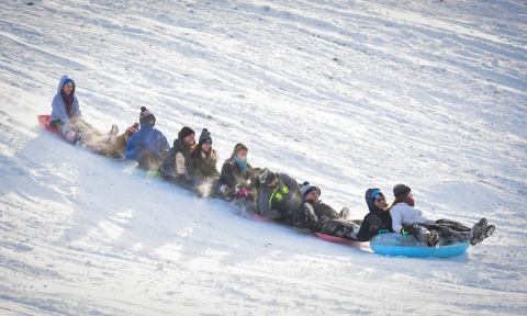 Here Are the 9 Best Places To Go Sled Riding In Cleveland This Winter