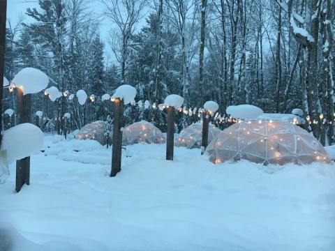 Hang Out In An Igloo At This One-Of-A-Kind Michigan Brewery