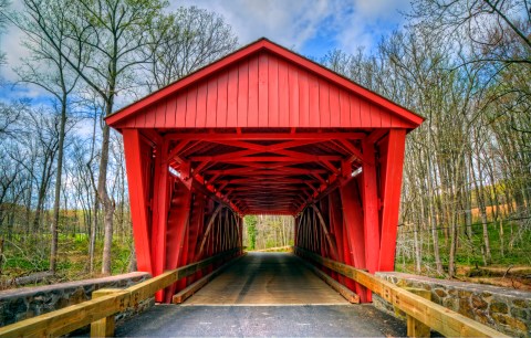 There's Only One Remaining Covered Bridge In The Baltimore Area And You Need To Visit