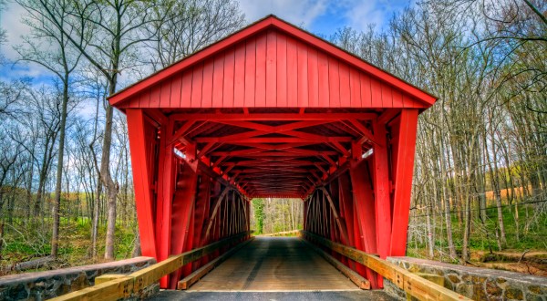 There’s Only One Remaining Covered Bridge In The Baltimore Area And You Need To Visit