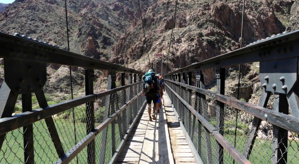 The Stomach-Dropping Suspended Bridge Walk You Can Only Find In Arizona