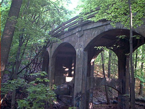Most People Don't Know The Story Behind Cleveland's Abandoned Bridge To Nowhere