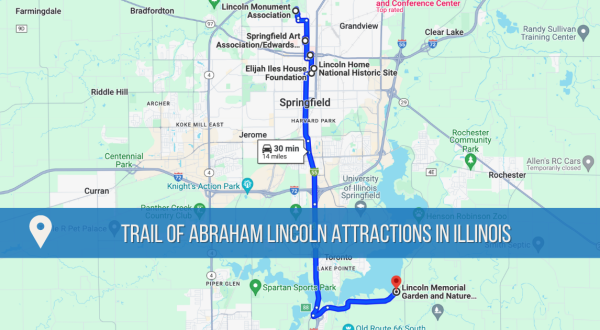 There’s A Trail Of Abraham Lincoln Attractions In Illinois That Belong On Your Bucket List